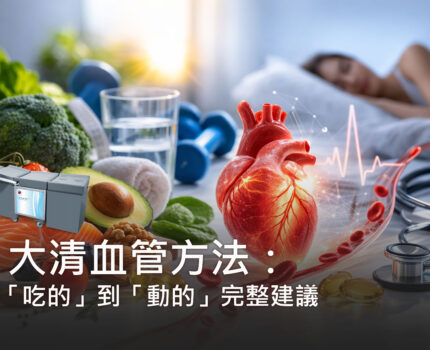 5 大清血管方法：從「吃的」到「動的」，建立真正有感的循環保養