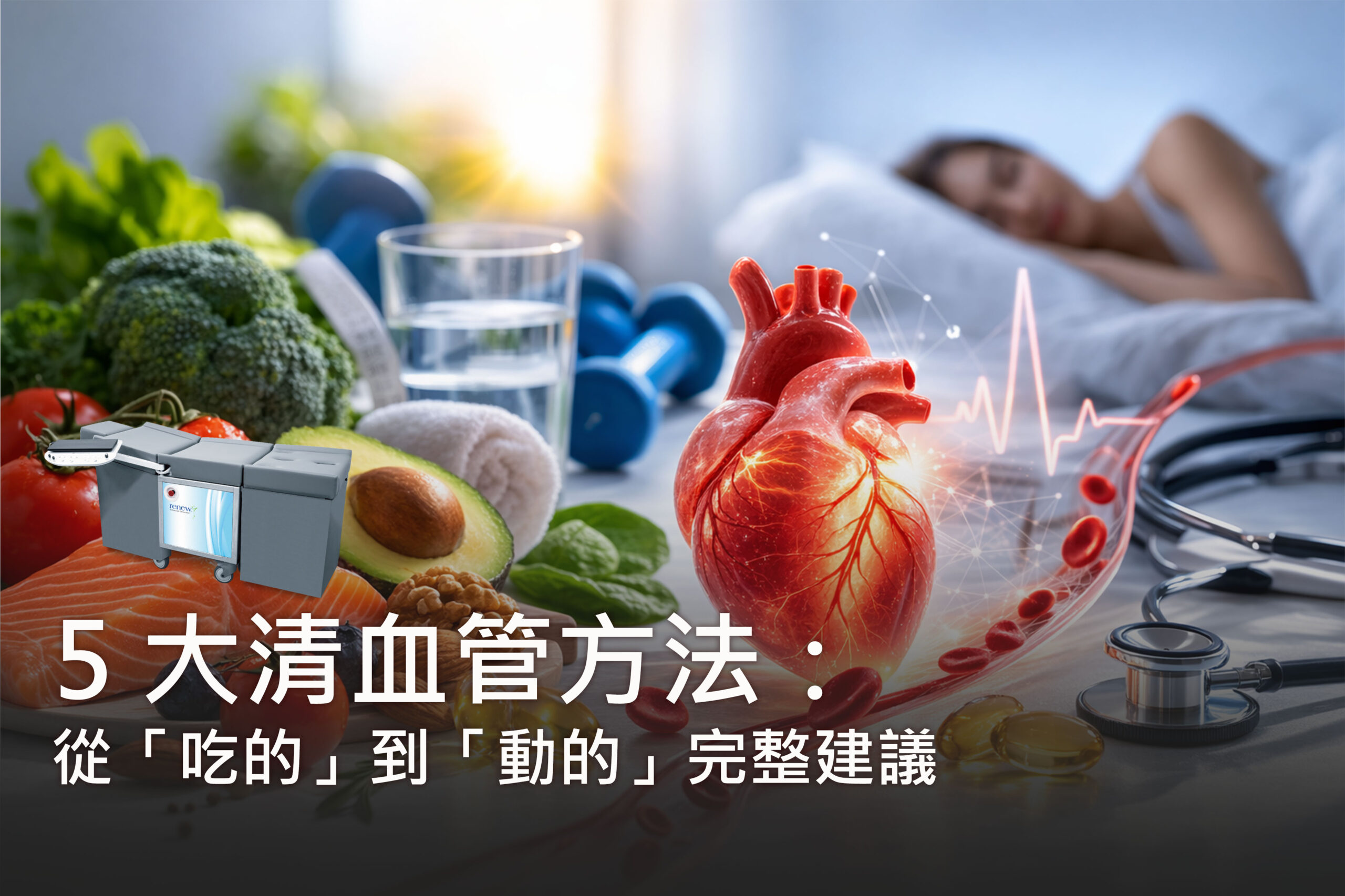5 大清血管方法：從「吃的」到「動的」，建立真正有感的循環保養