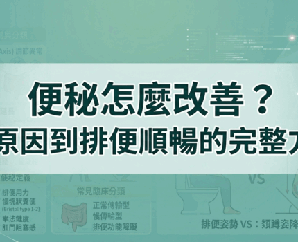 便秘怎麼改善？從原因到排便順暢的完整方法