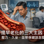 血管提早老化的三大主因：三高、壓力、久坐，血管保健該怎麼做？